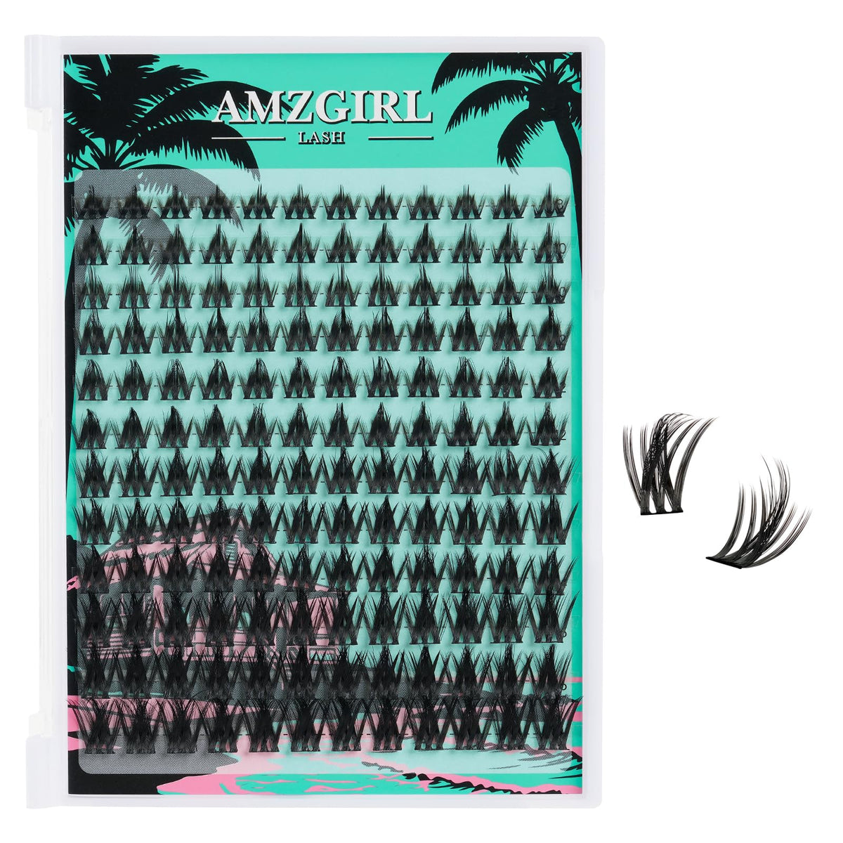 AMZGIRL LASH Fairy Cluster Manga 144pièces – étui pratique et léger pour ranger les grappes