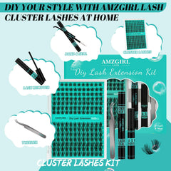 AMZGIRL LASH bond et sceau pour fixer les extensions avec douceur.