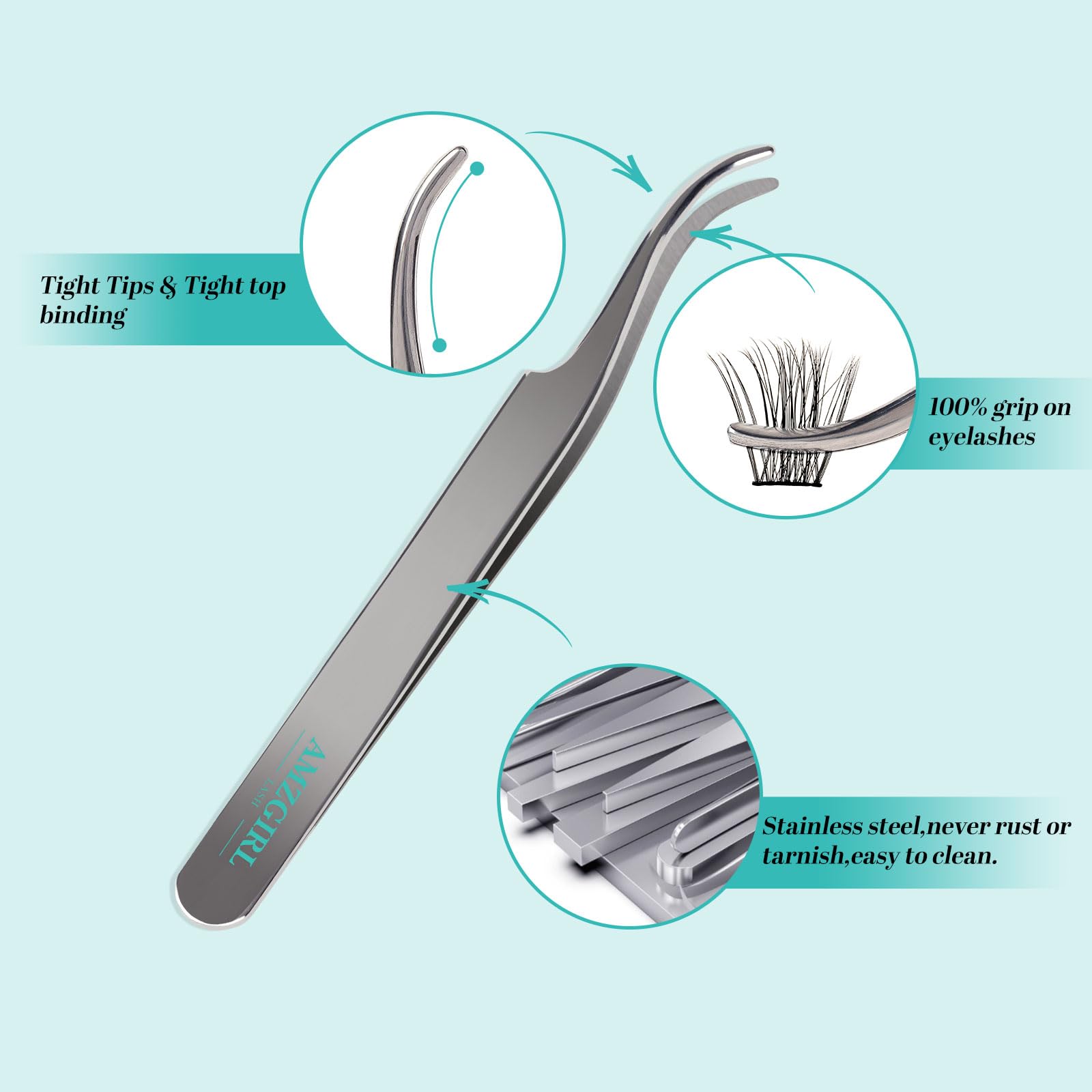 AMZGIRL LASH mix 8-16 mm pour varier les styles.