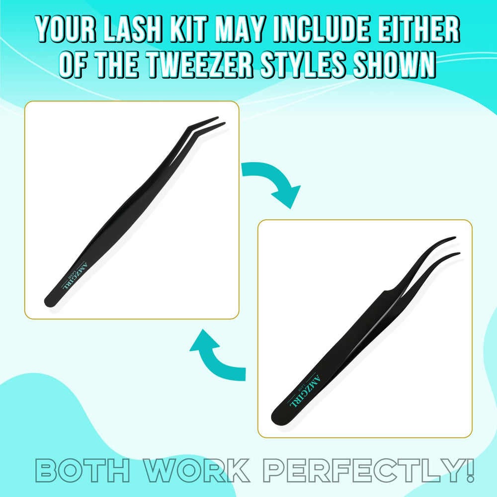 AMZGIRL LASH Kit utilisation à domicile pour personnaliser son look.