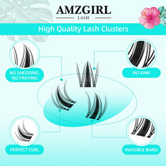 AMZGIRL LASH: longueurs 10-18 mm pour varier les looks.