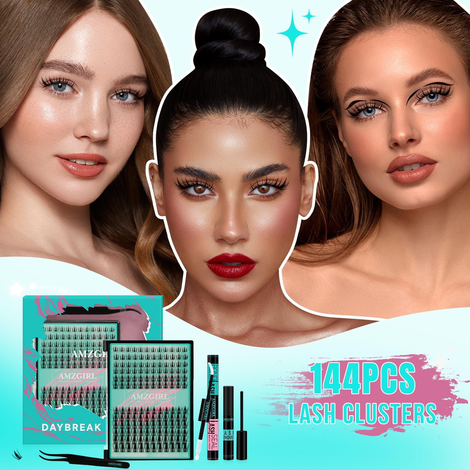 AMZGIRL LASH longueurs 8-16 mm pour varier les styles.