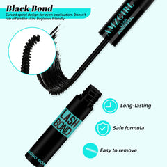 AMZGIRL LASH tenue longue durée, résistance à l'humidité et transpiration.