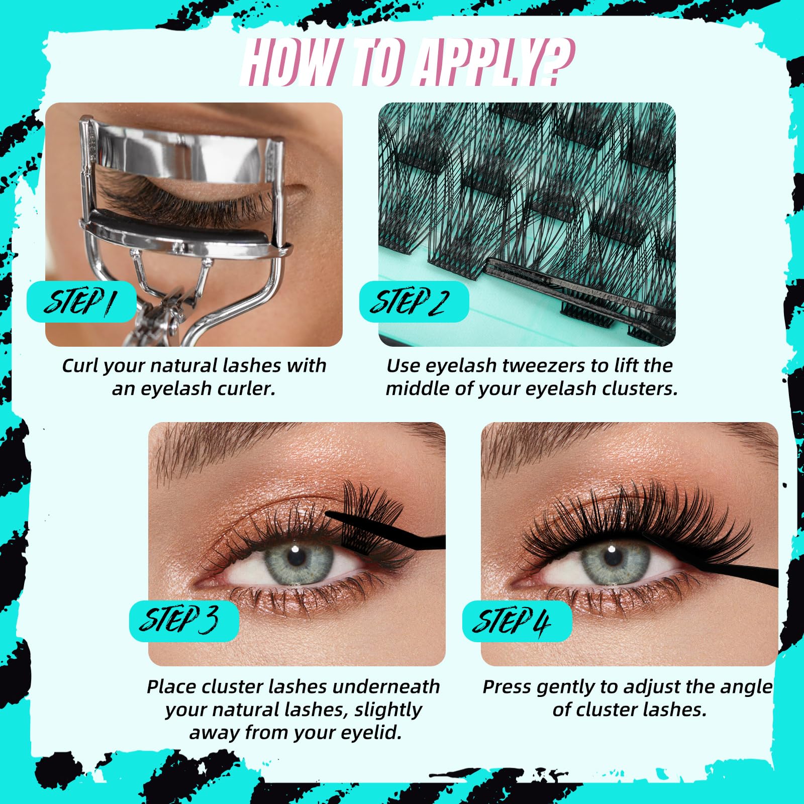 AMZGIRL LASH midnight lashes for a rich natural look