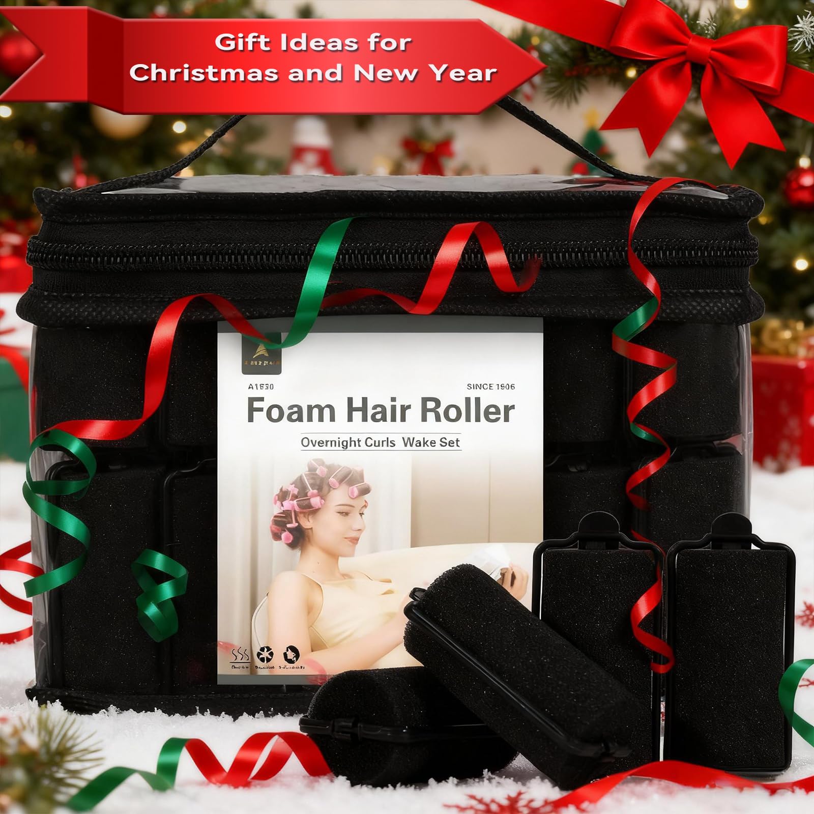 Amzpus rouleaux mousse souple – cadeau parfait pour Noël et Nouvel An.