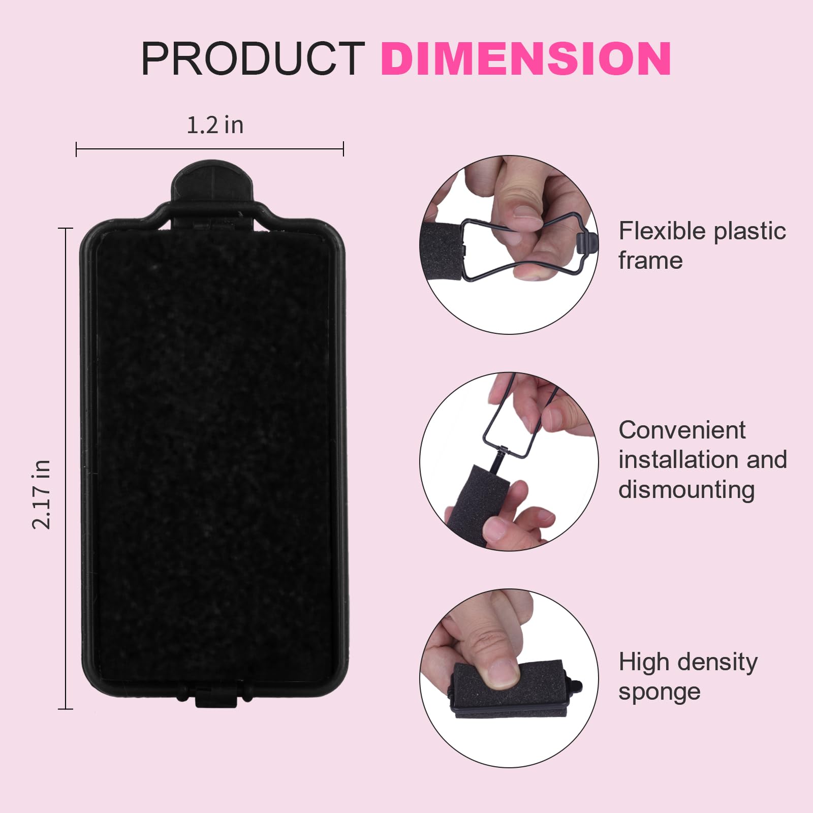 Amzpus rouleaux mousse souple – confort durable et sans dommages.