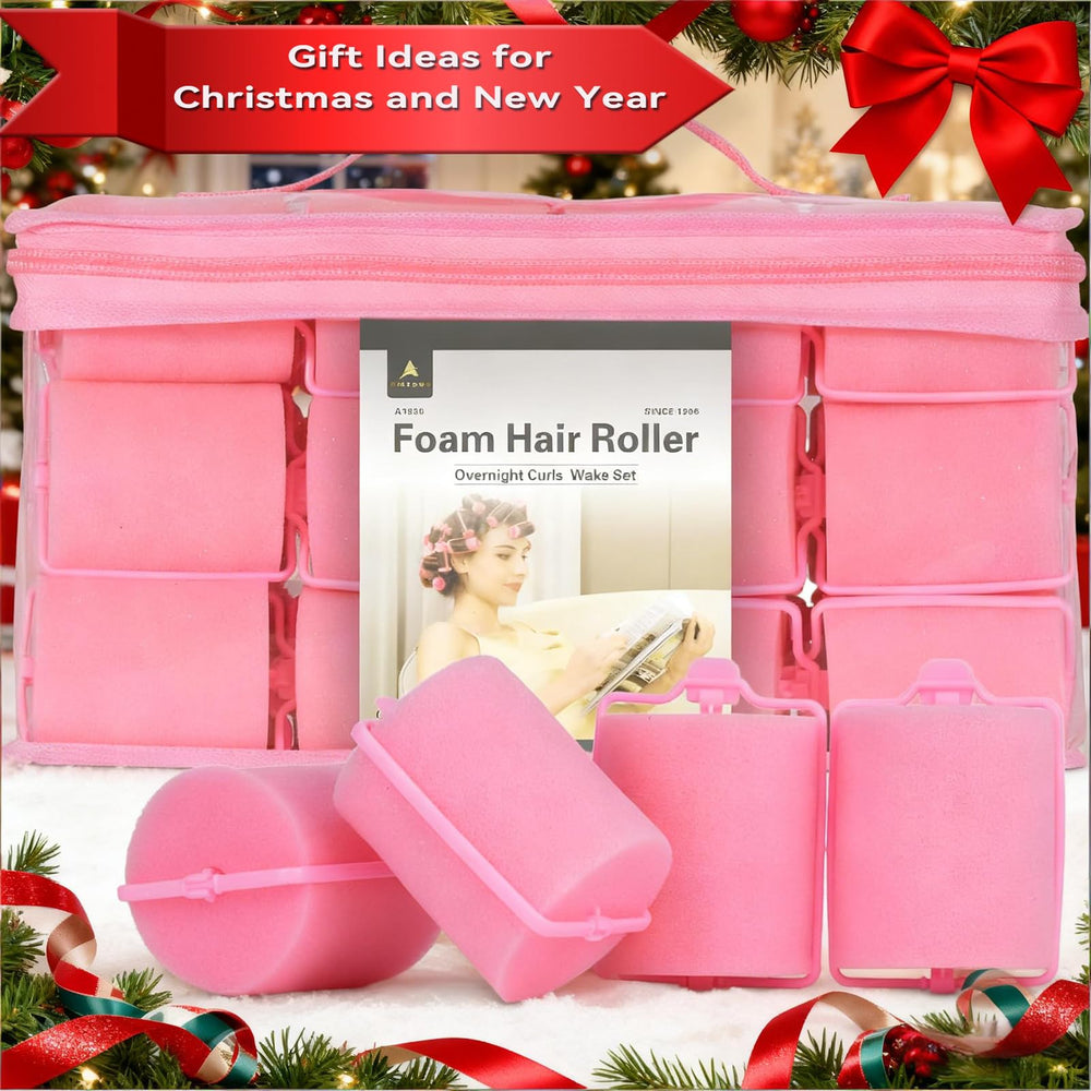 Amzpus rouleaux en mousse rose parfait pour le style quotidien.