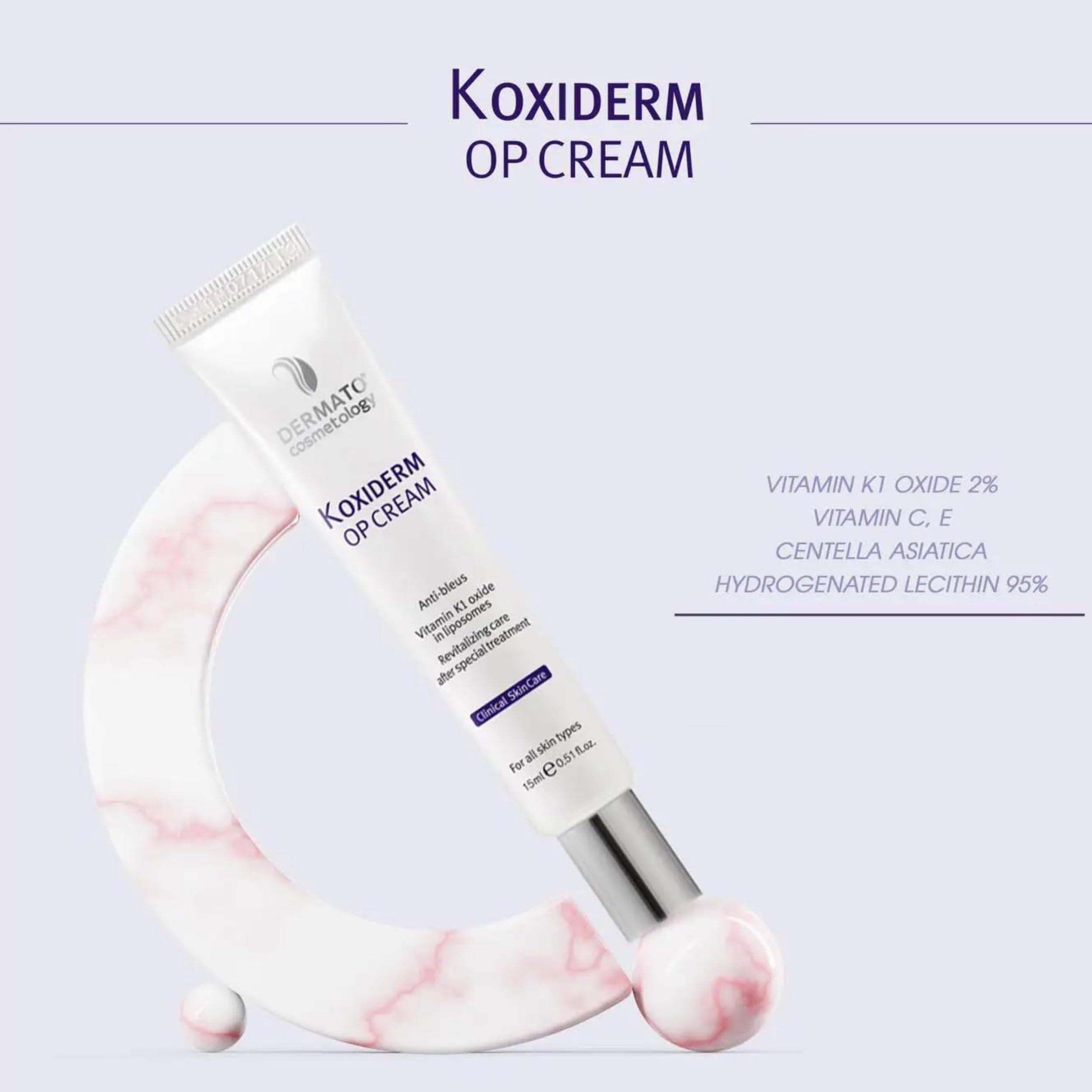 Anacis Crème Oxiderm peut aider ecchymoses et rougeurs après traitement