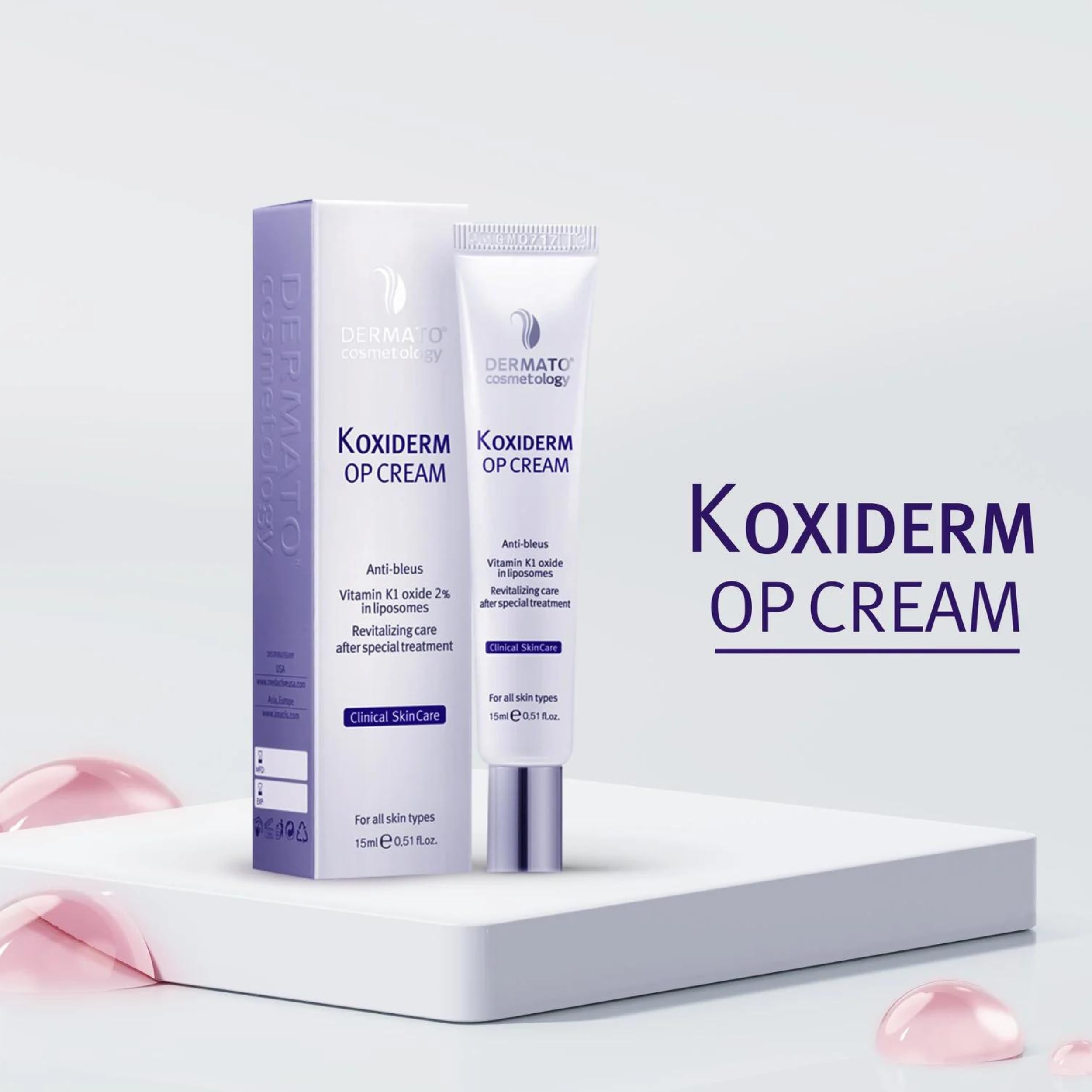 Anacis Crème Oxiderm cible le purpura pour un teint plus uniforme