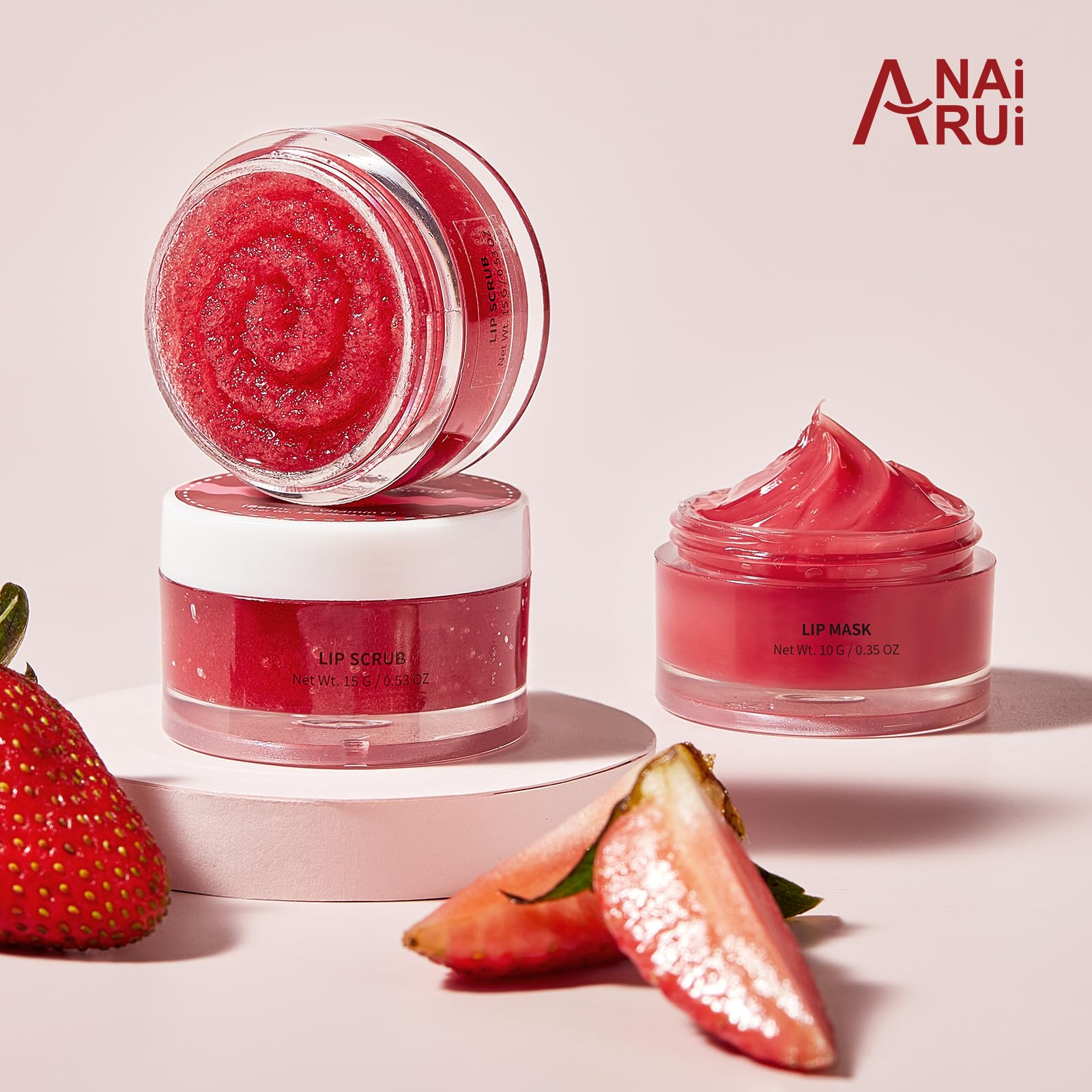 ANAI RUI application nocturne lèvres pour soin rapide le soir.