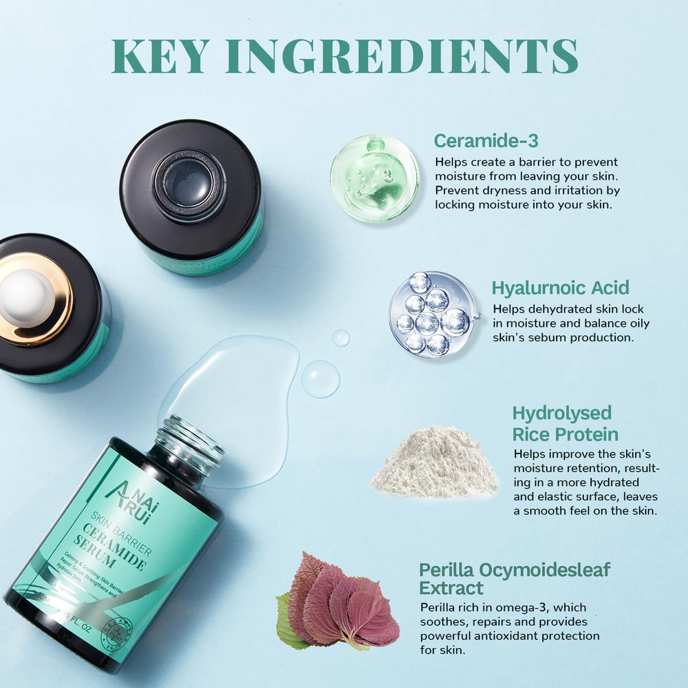 Dropper dispensing serum for easy daily use
