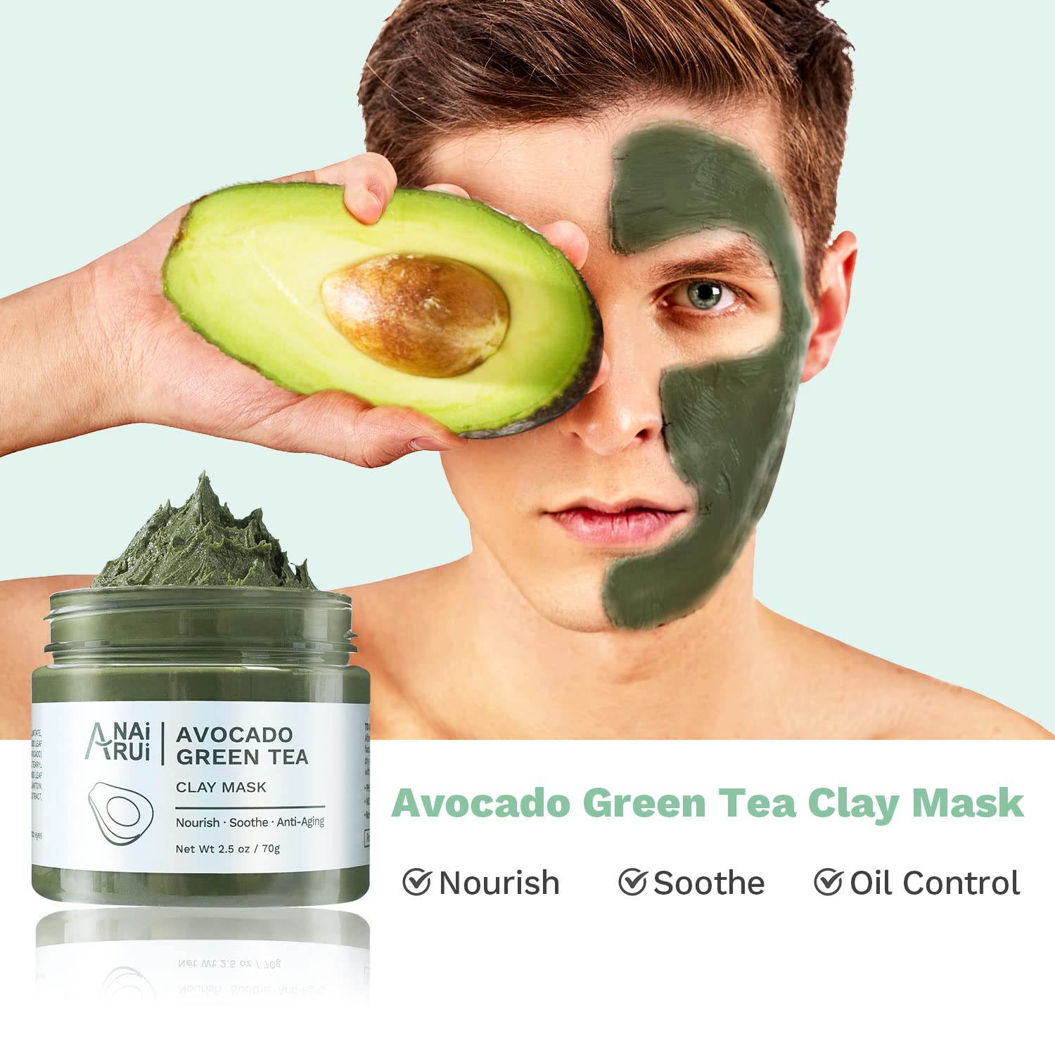 Coffret soin visage ANAI RUI 3-en-1, cadeau spa à domicile.