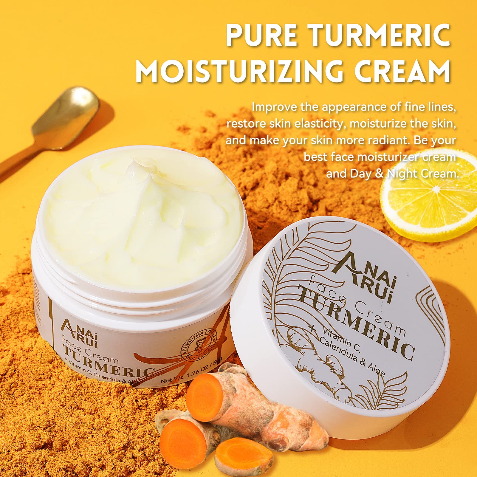 ANAI RUI Crème Visage Hydratation Profonde: peau souple toute la journée.
