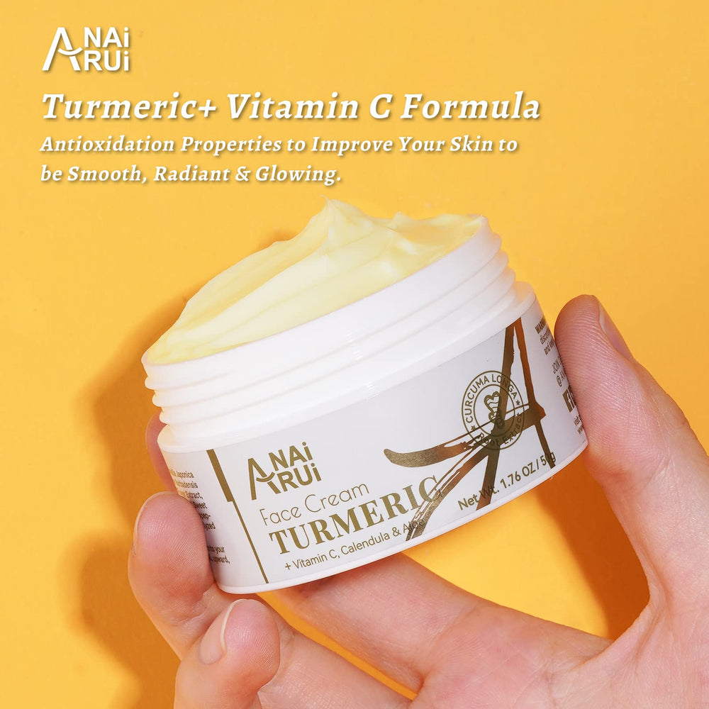 ANAI RUI Crème Visage Routine Quotidienne: utilisation simple le matin et le soir.