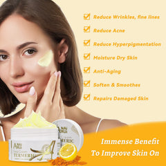 ANAI RUI Crème Visage Vitamine C: texture légère et revitalisante.