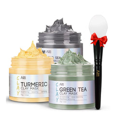 Masque ANAI RUI au curcuma argile pour visage, purifie les pores et illumine le teint