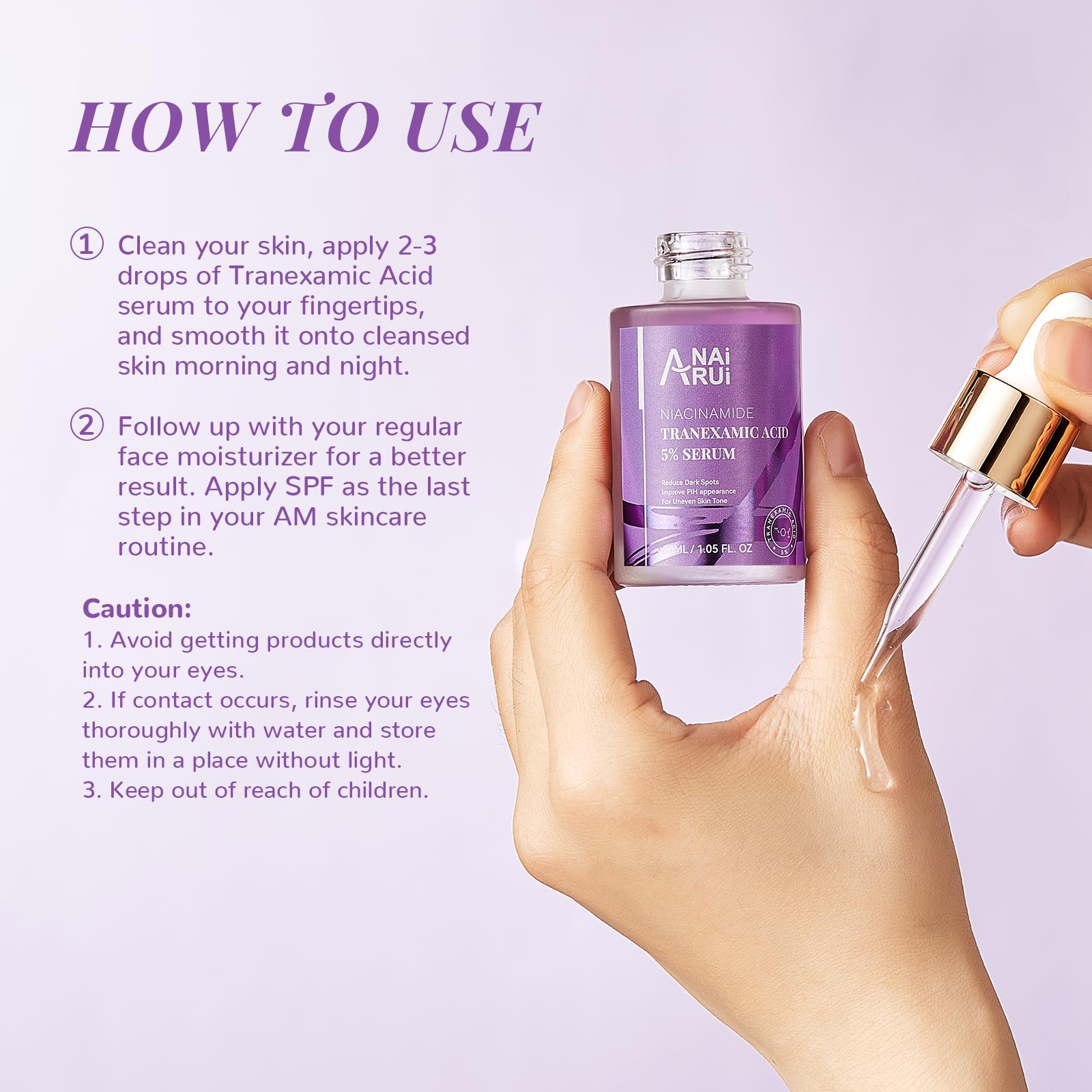 Utilisation matin et soir après nettoyage pour intégrer facilement votre routine.