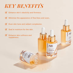 ANAI RUI Squalane Rose Musquée pour les cheveux, brillance et nutrition