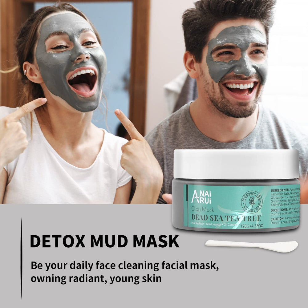 Texture noire du masque ANAI RUI prête pour une purification ciblée.