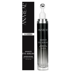 ANAREAL crème poches yeux homme; réduction visible des cernes et fatigue.