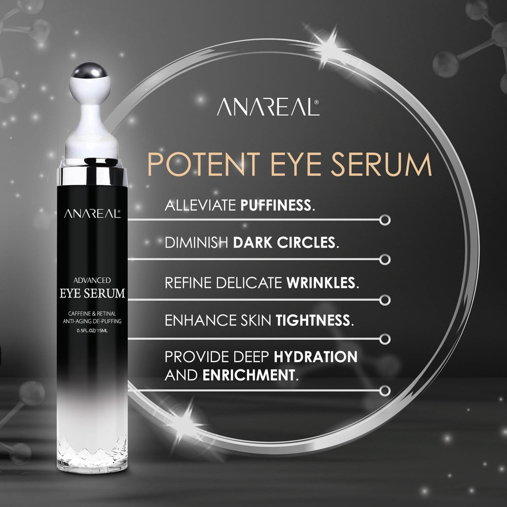 ANAREAL sérum yeux; soin hydratant durable du contour.