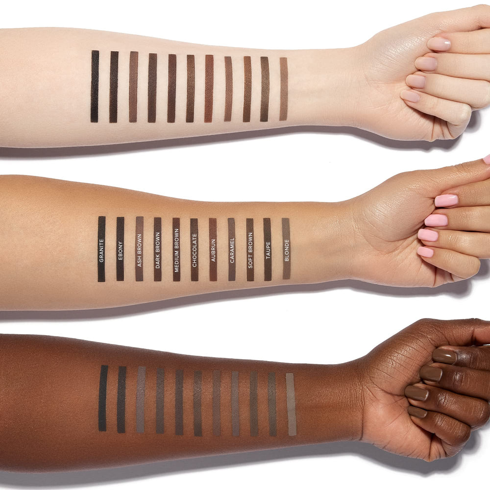 Définition précise offerte par DIPBROW Soft Brown avec pigment élevée.