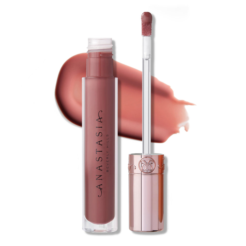 Anastasia Beverly Hills Lip Gloss Dusty Rose – emballage élégant et prêt à être utilisé.