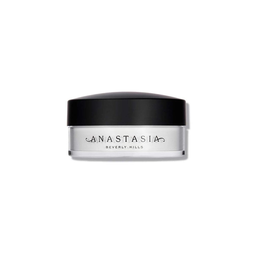 Anastasia Beverly Hills Mini Poudre Libre Translucide dans sa boîte compacte pour un fini léger.