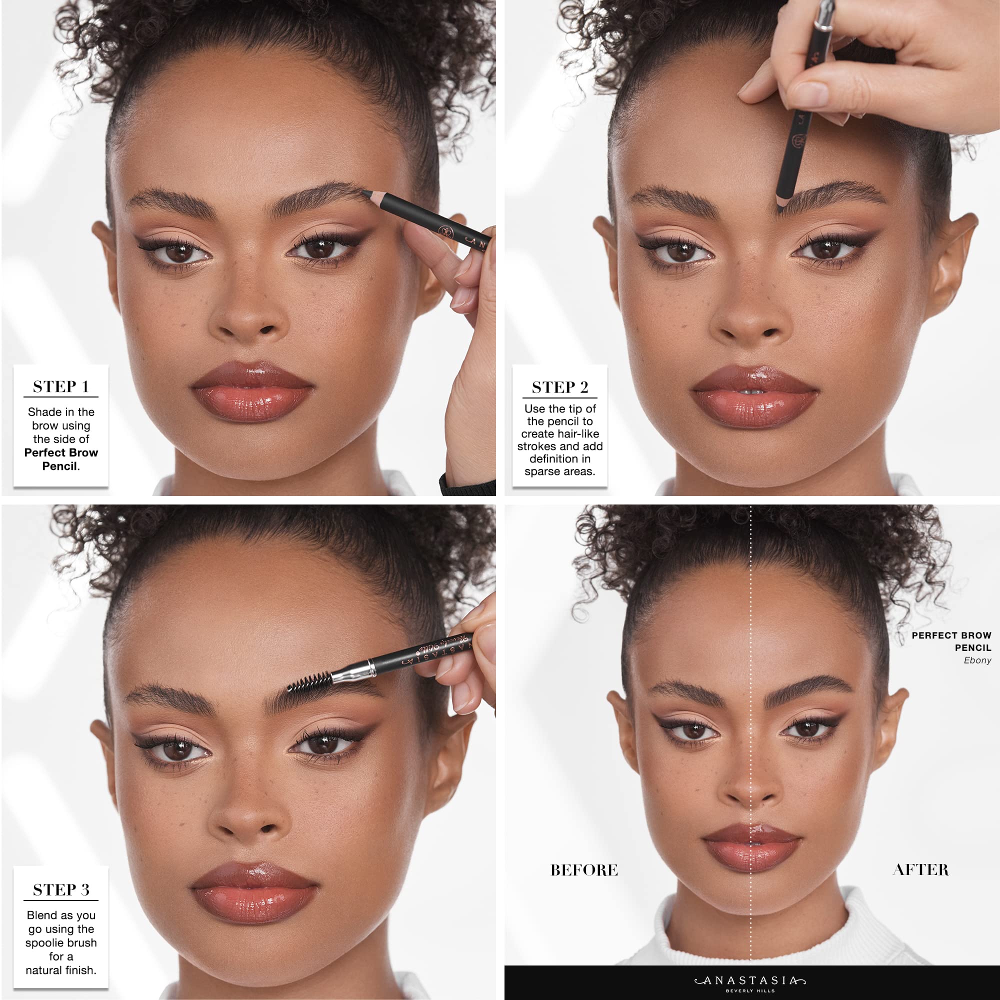 Anastasia Beverly Hills Perfect Brow Pencil Caramel – remplissage uniforme pour des sourcils plus fournis