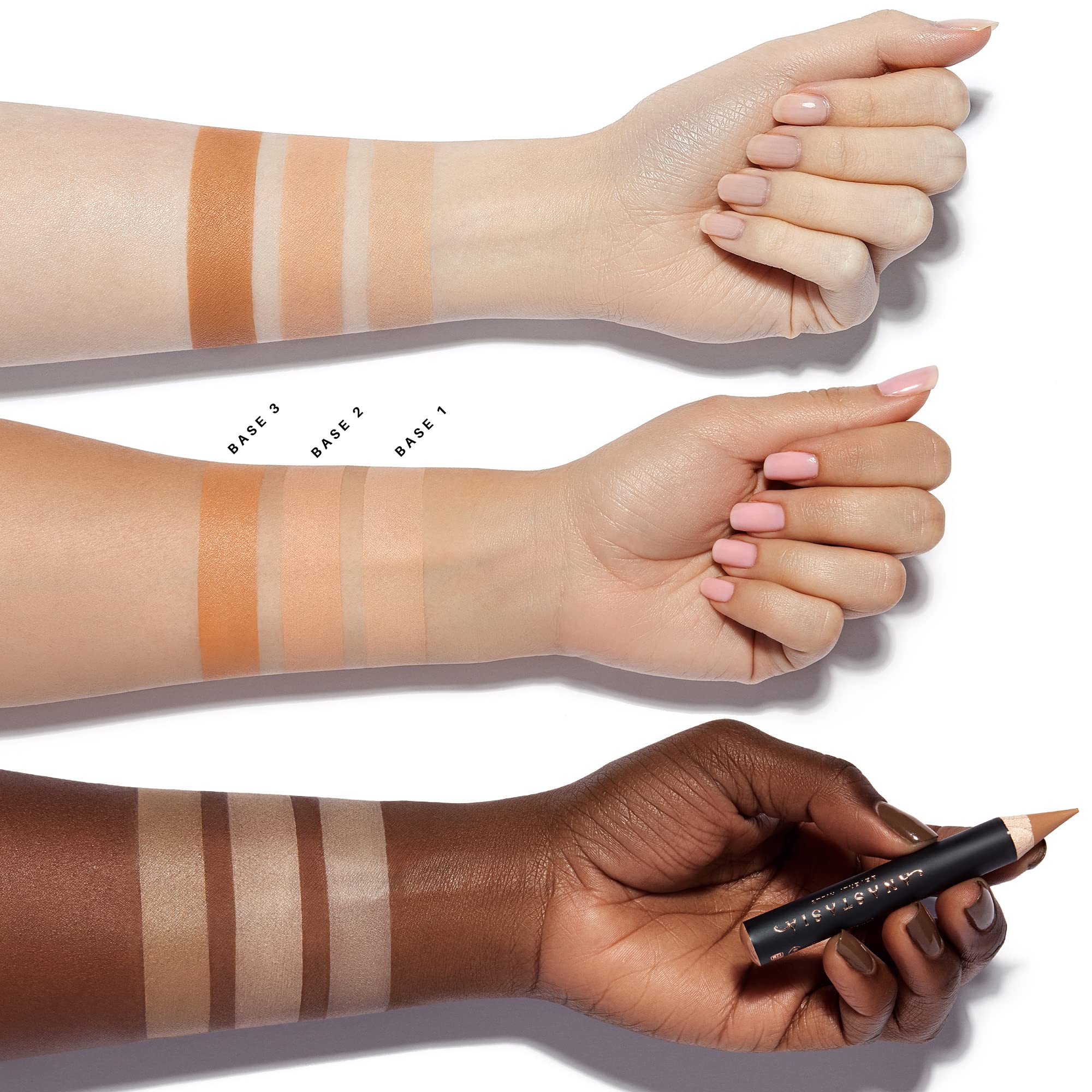 Anastasia Beverly Hills Pro Pencil Base 1 – teinte 2 pour carnations moyennes.