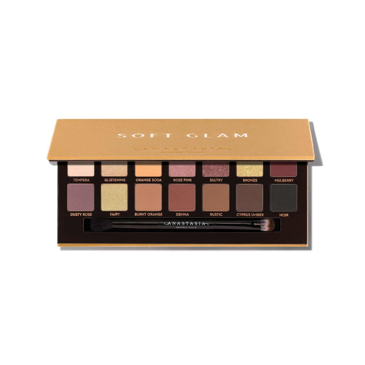 Anastasia Beverly Hills Soft Glam: palette fermée avec miroir pour retouches en déplacement