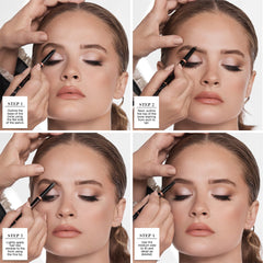 Anastasia Brow Definer Caramel : spoolie intégré pour brosser et fixer.