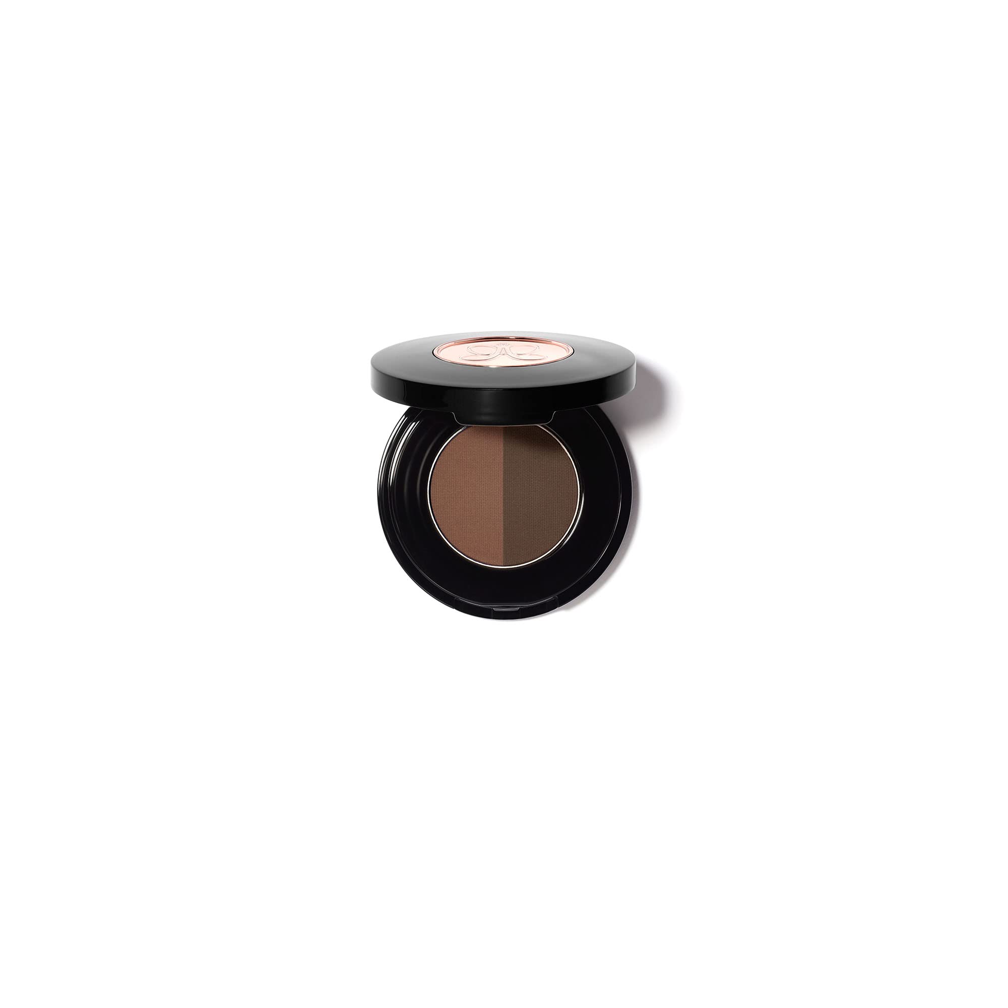 Anastasia Beverly Hills Brow Powder Duo Chocolat – compact pratique pour sourcils naturels.