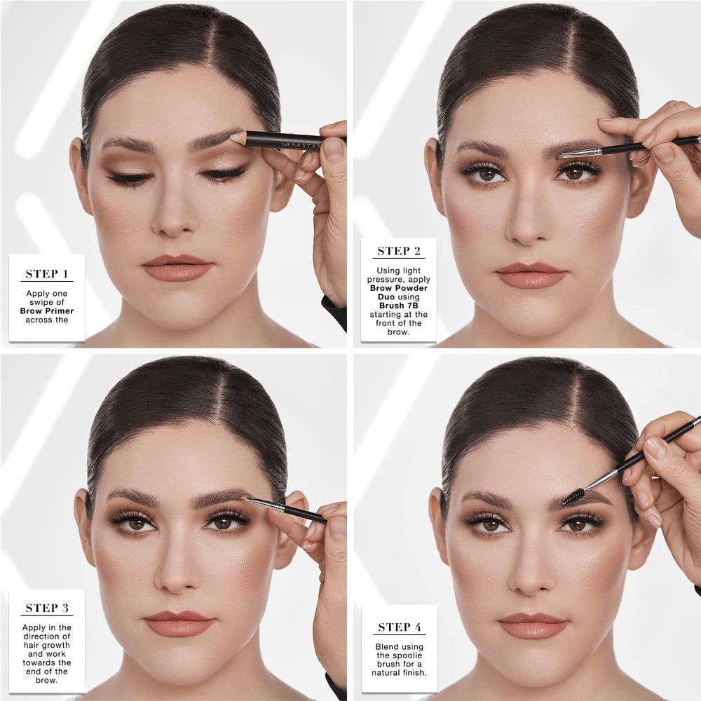 Anastasia Beverly Hills Brow Powder Duo Granite, application simple et précise.