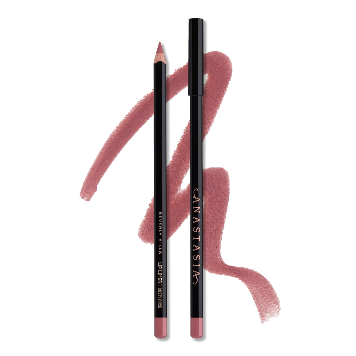 Anastasia Beverly Hills Dusty Rose crayon contour lèvres, précision instantanée.