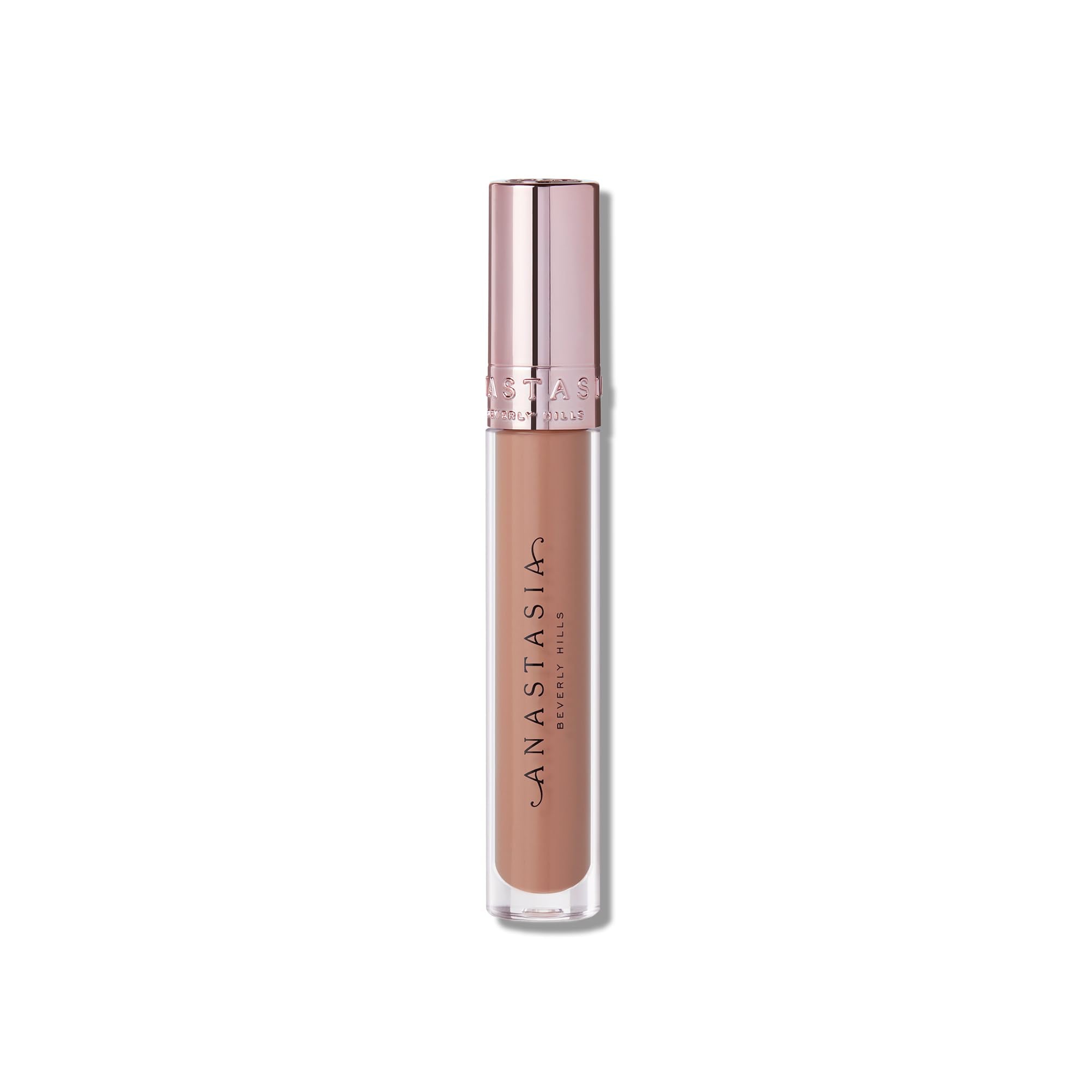 Lip Gloss Butterscotch d'Anastasia Beverly Hills, teinte vanille lumineuse pour lèvres éclatantes.