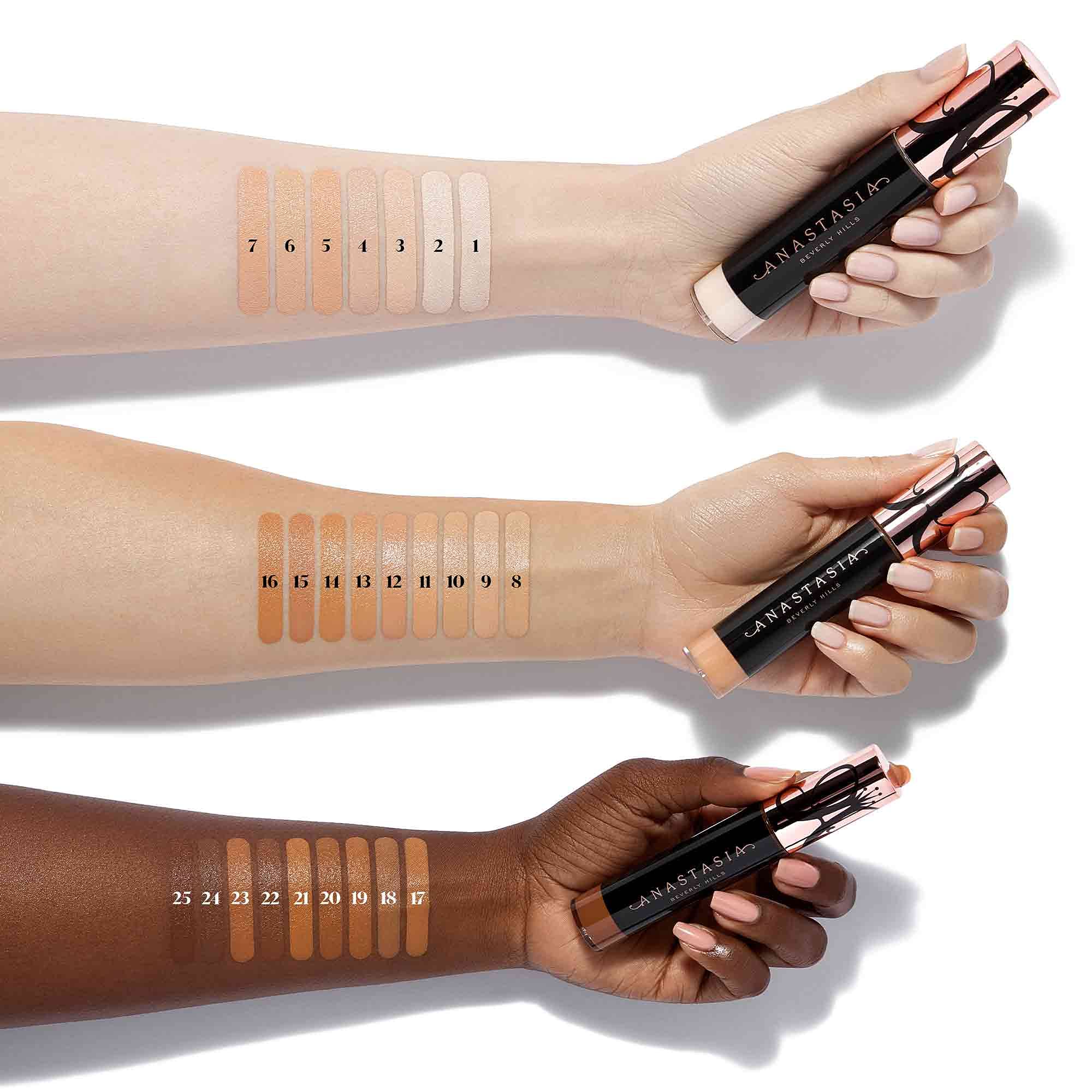 Lissage des pores et ridules grâce au correcteur Magic Touch.