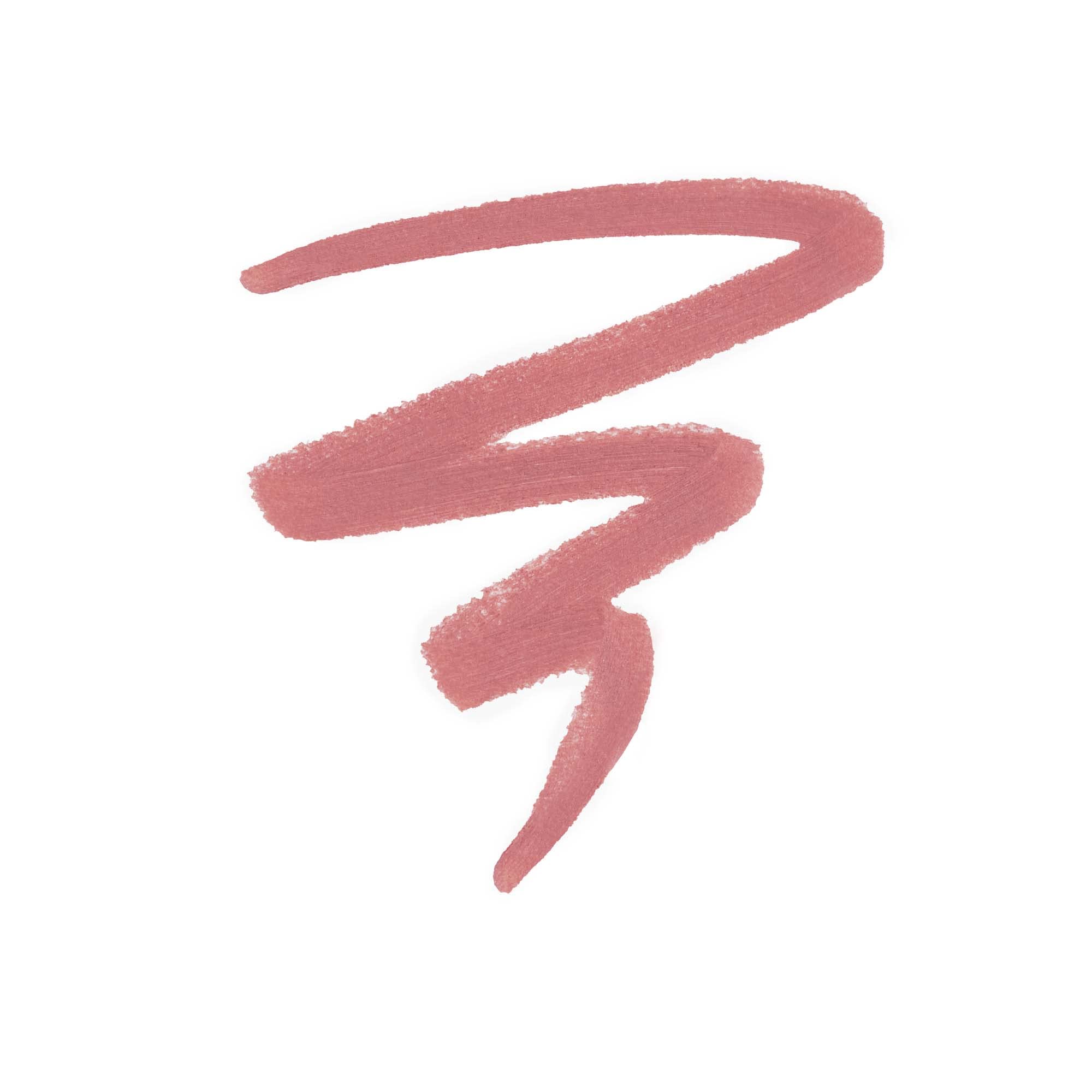 Texture velours mat du Lip Liner Rosewood qui glisse et tient toute la journée.