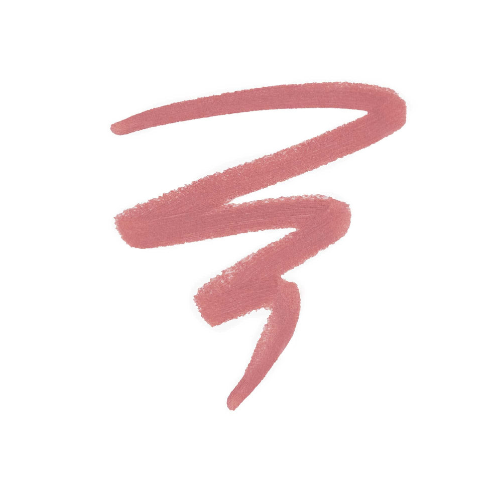 Texture velours mat du Lip Liner Rosewood qui glisse et tient toute la journée.