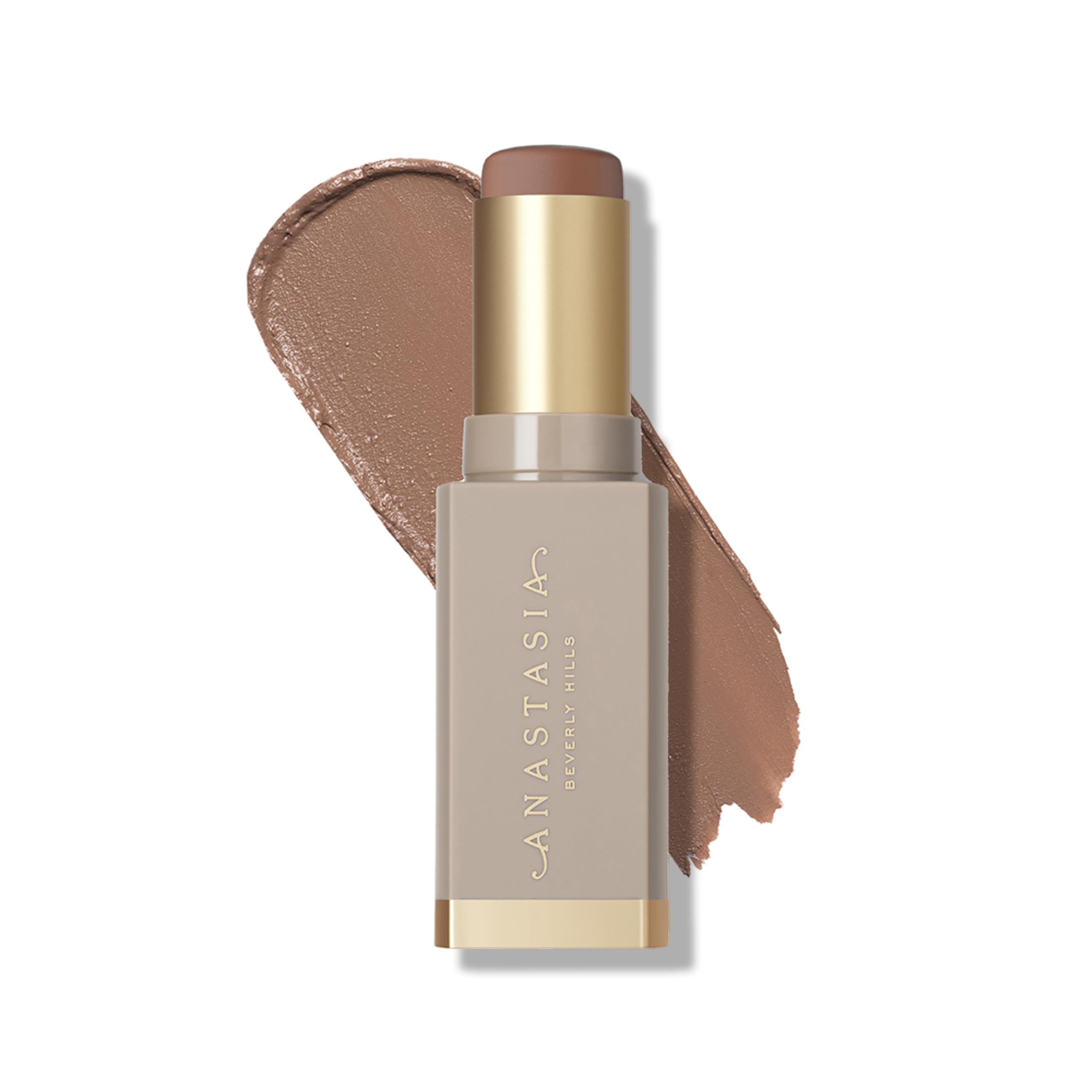 Anastasia Beverly Hills Smooth Blur Contour Stick Shadow sur le visage, contour naturel et fini frais.
