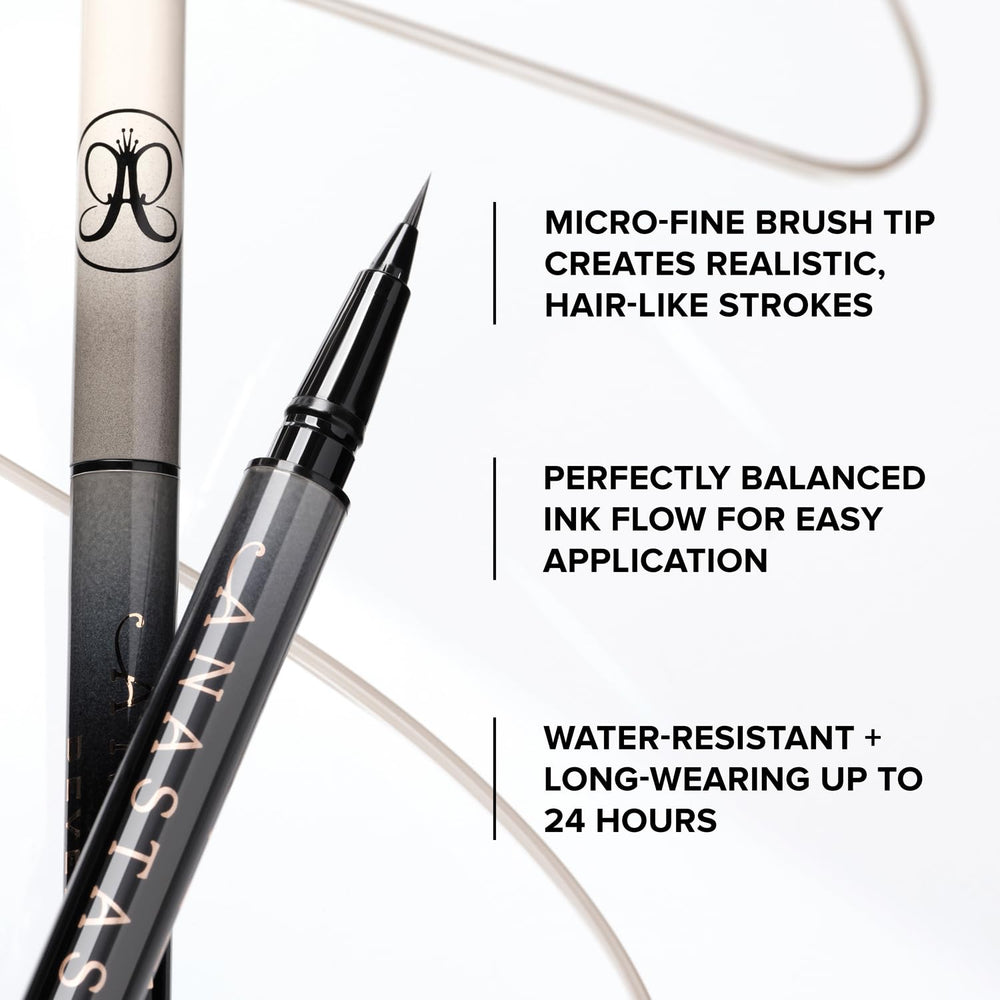 Anastasia Beverly Hills MicroStroke Brow Pen – application précise, sourcils plus structurés.