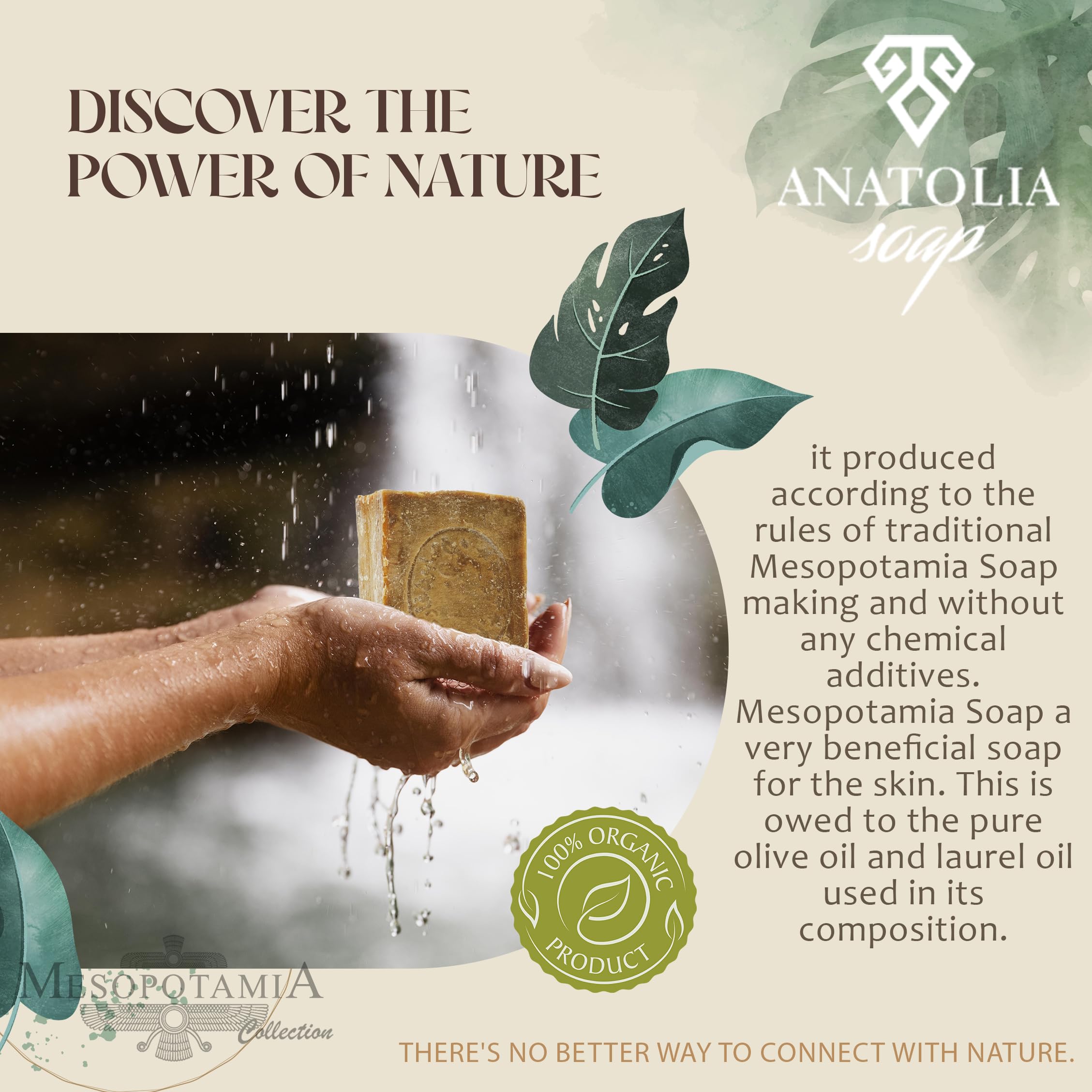 Savon Anatolia Soap Aleppo – format solide durable pour la maison