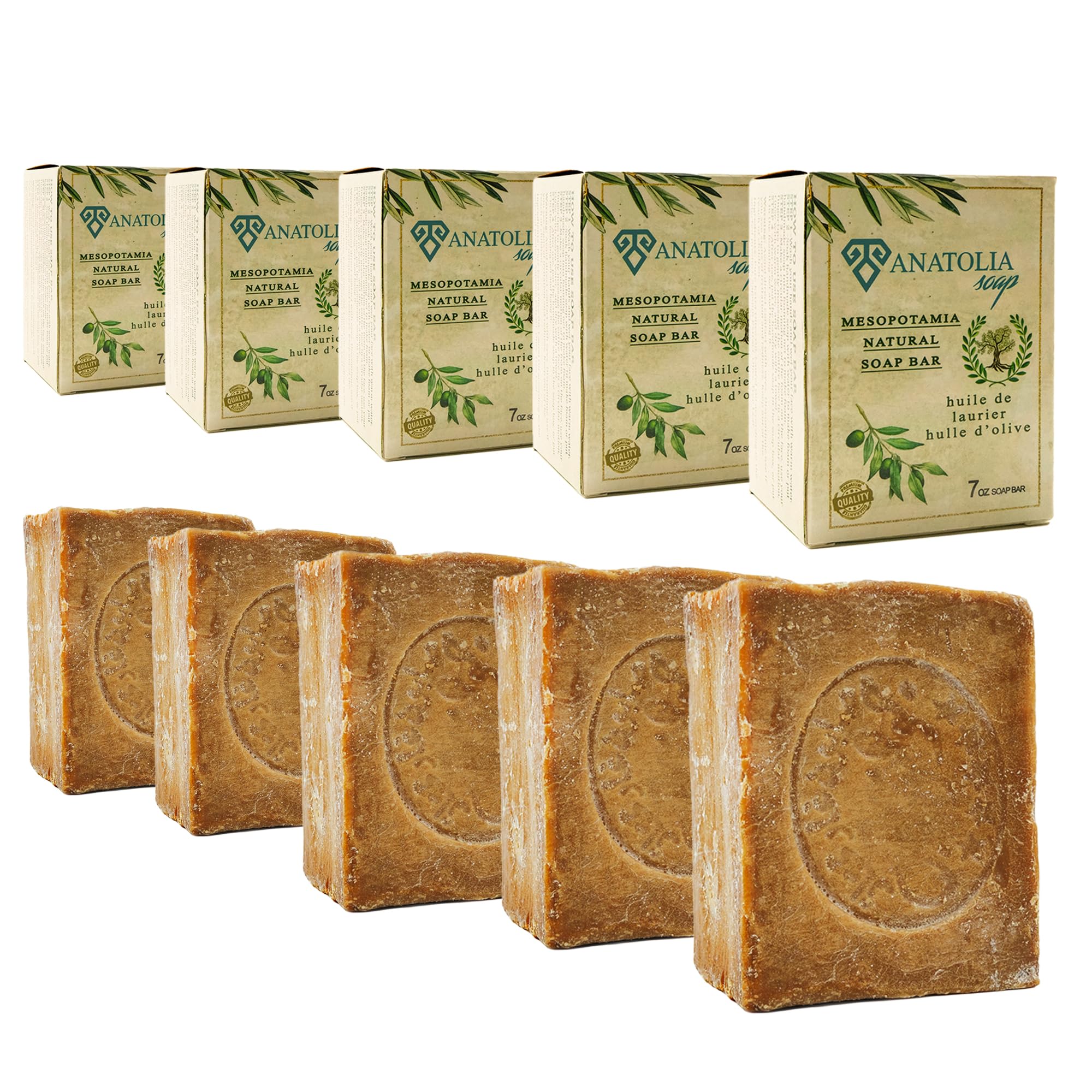 Savon Anatolia Soap Aleppo – barre olive 5: nettoyage quotidien en douceur