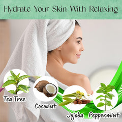 AnatoliaDaphne Gel-douche arbre-a-the menthe, nettoyage en douceur.
