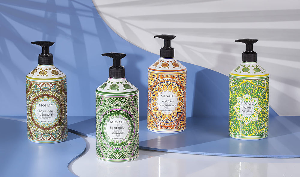 Recharges savon AnatoliaDaphne, emballage pratique pour remplacer les bouteilles.