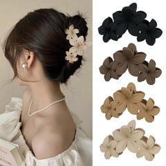 ANBALA pince-cheveux fleur plumeria hawaienne grande, tenue fiable pour cheveux épais.