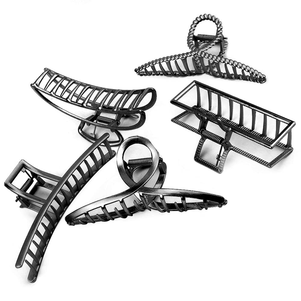 ANBALA pinces cheveux noir – clip lune, maintien fiable pour cheveux épais.