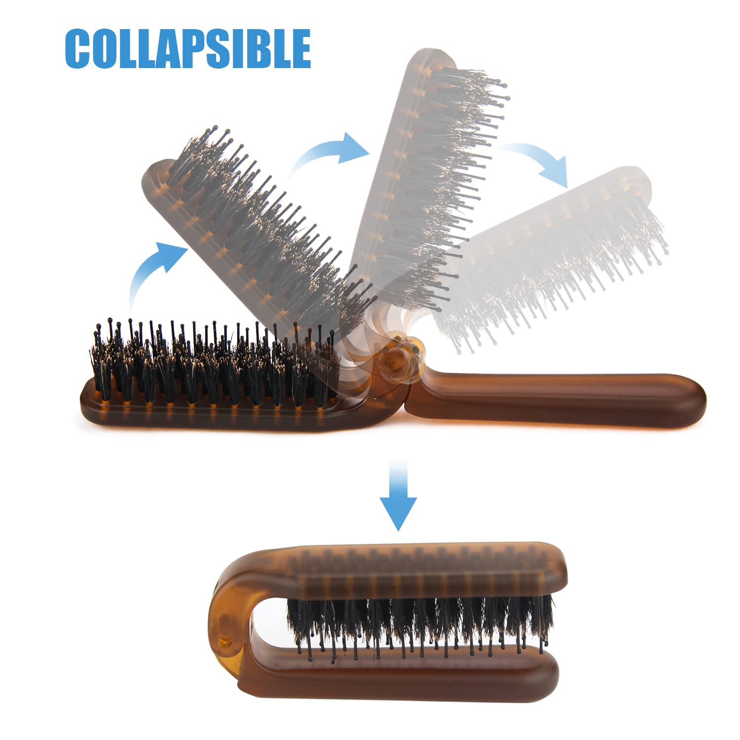 Brosse Ancable prise ergonomique offrant un brossage agréable.