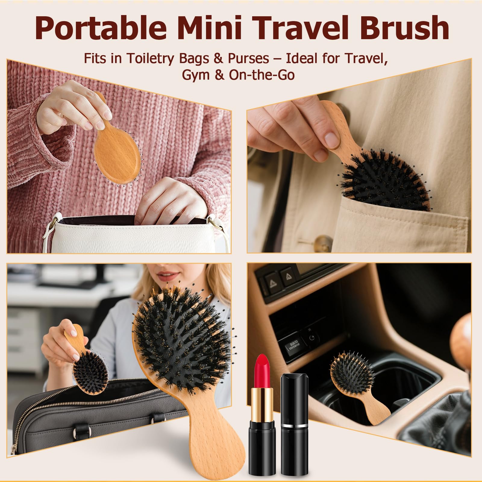 Brosse Ancable douce pour enfants, brossage sans douleur et sans pleurs
