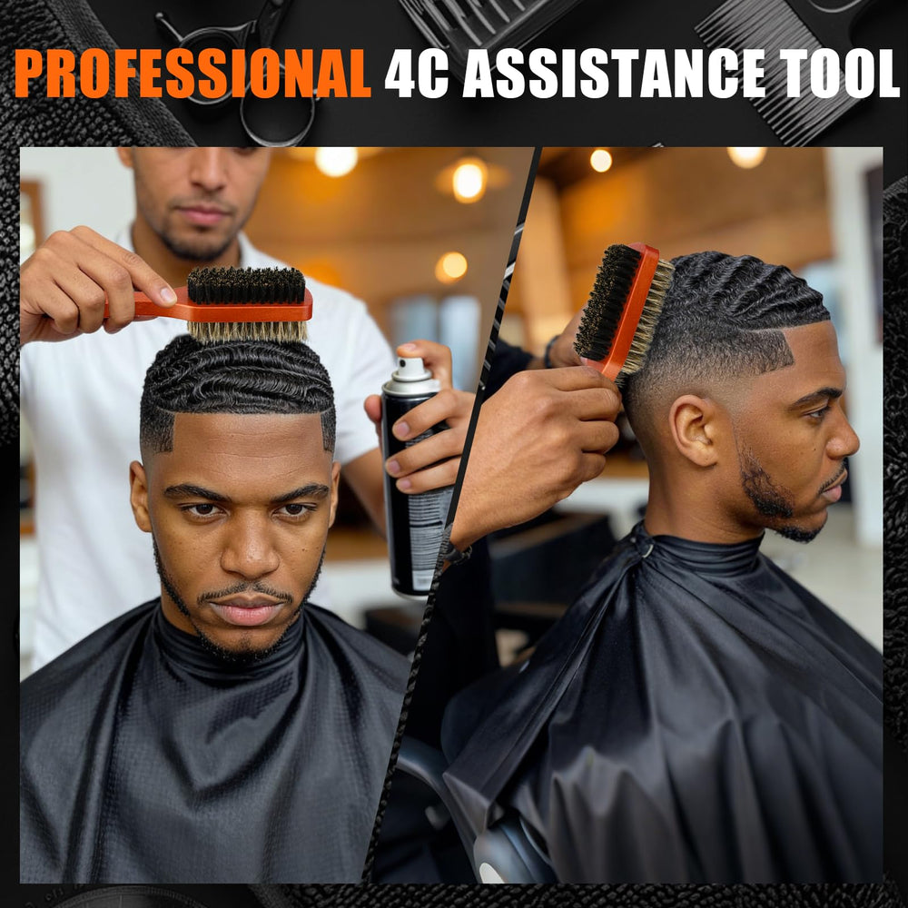 Brosse pour ondulations et cheveux épais, démêlage efficace et contrôle du style.
